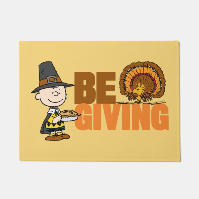 Paillasson cacahuètes | Charlie Pèlerin Brown (Devant)