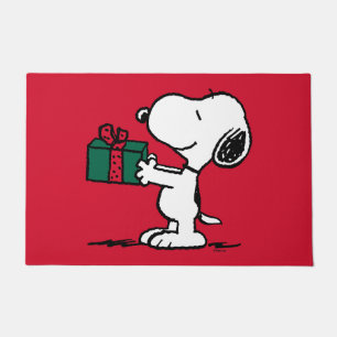 Paillasson cacahuètes   Snoopy Christmas Gift Giver