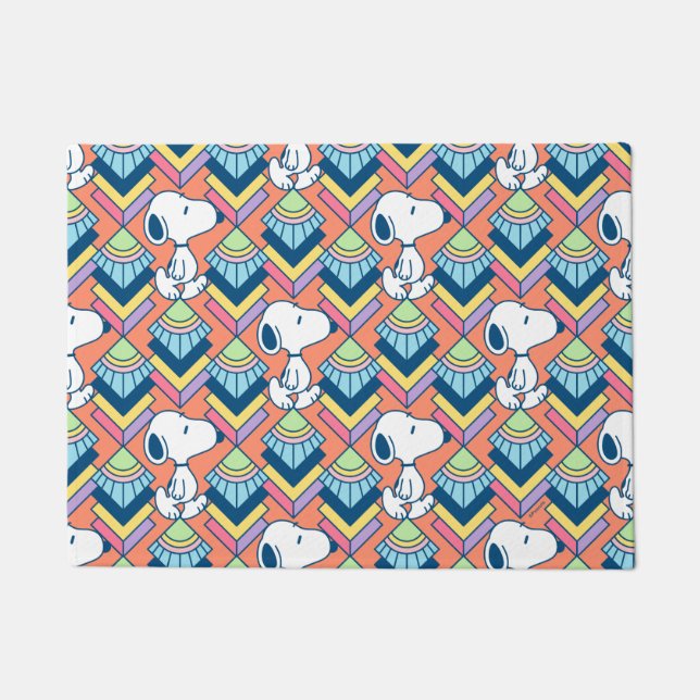 Paillasson cacahuètes | Snoopy Deco Dreams Motif (Devant)