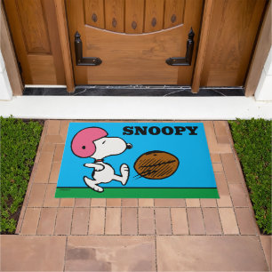 Paillasson cacahuètes Snoopy Football Kicker
