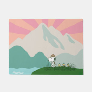 Paillasson cacahuètes Snoopy Leader du Pack