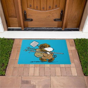 Paillasson cacahuètes   Snoopy Snow Warrior