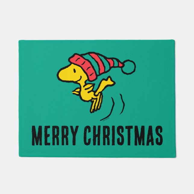 Paillasson cacahuètes | Woodstock Winter Beanie Casquette (Devant)