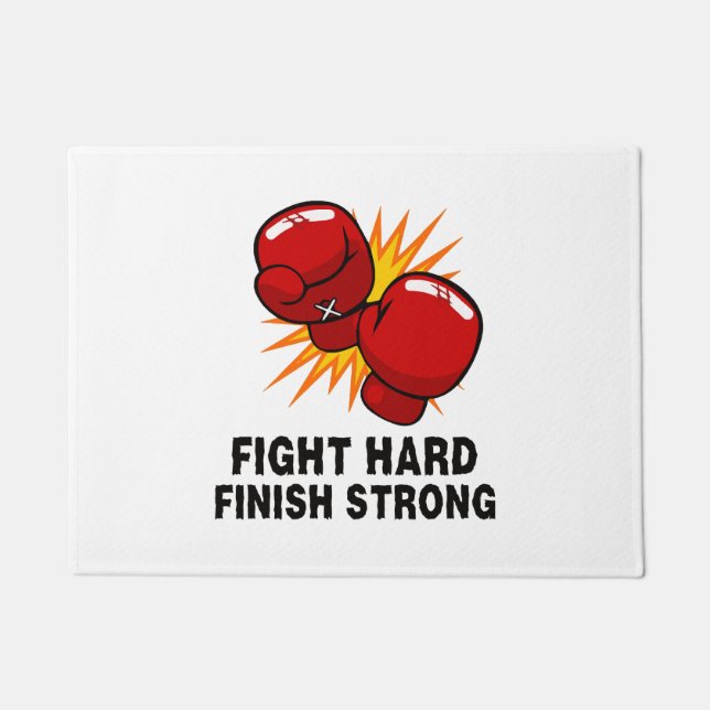 Paillasson Cadeau de boxe  (Devant)
