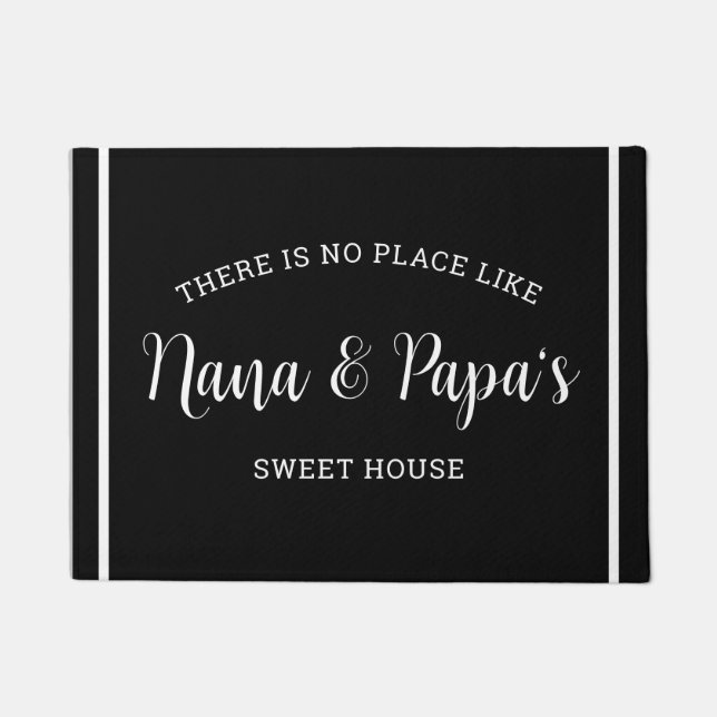 Paillasson Cadeau pour grand-parents Porte Mat (Devant)