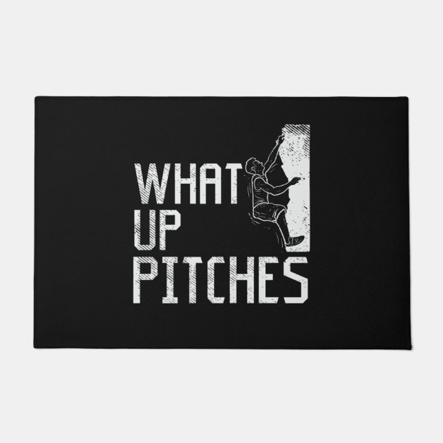 Paillasson Cadeau Rock Escalade Climber (Devant)