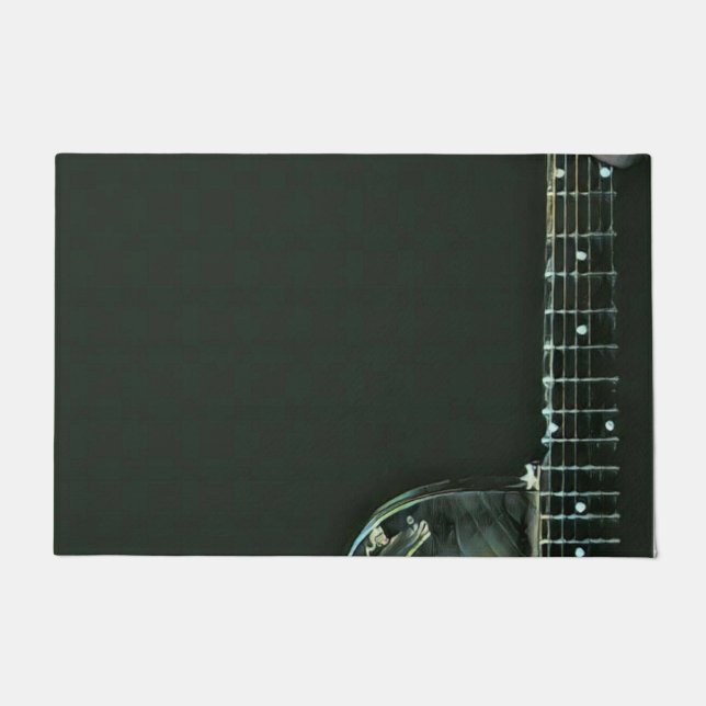 Paillasson Cadeaux de basse guitariste (Devant)