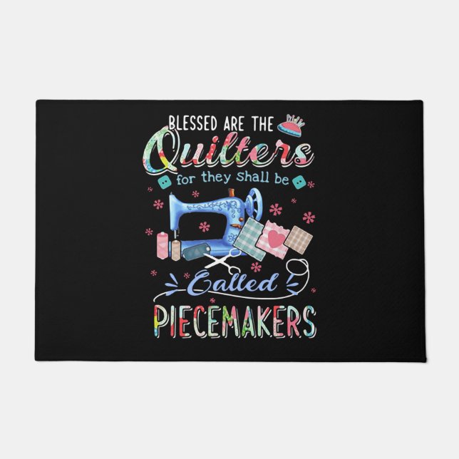 Paillasson Cadeaux de courtepointe| Quilting For They Doit Êt (Devant)