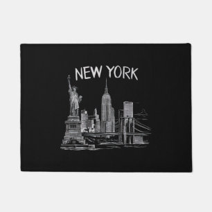Paillasson Cadeaux de New York pour hommes femmes NY Ville Vi