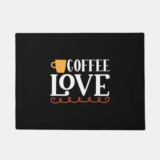 Paillasson Café Art Café Amour (Devant)