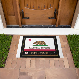 Paillasson California & California Flag house mat /sports USA