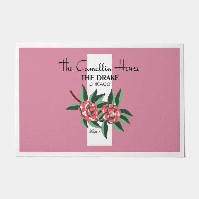 Paillasson Camellia House, Drake Hotel, Chicago; 1940-1977 (Devant)