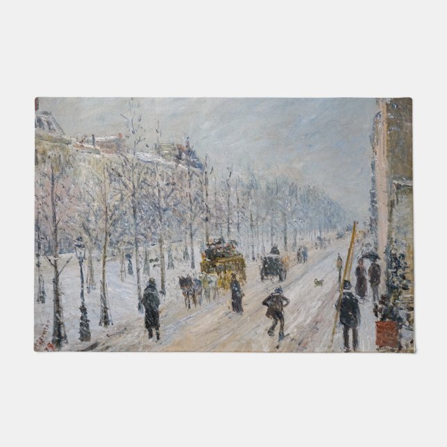 Paillasson Camille Pissarro - Boulevards extérieurs, Effet Ne (Devant)