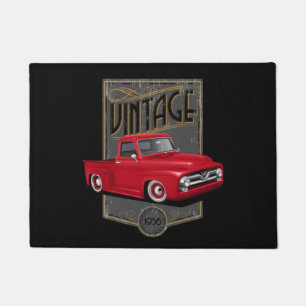 Paillasson Camion Vintage rouge