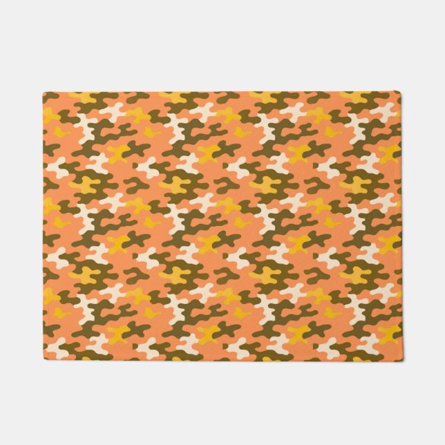 Paillasson Camo orange (Devant)