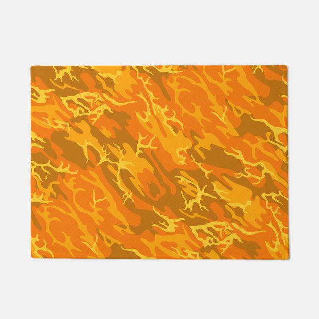 Paillasson Camo orange (Devant)