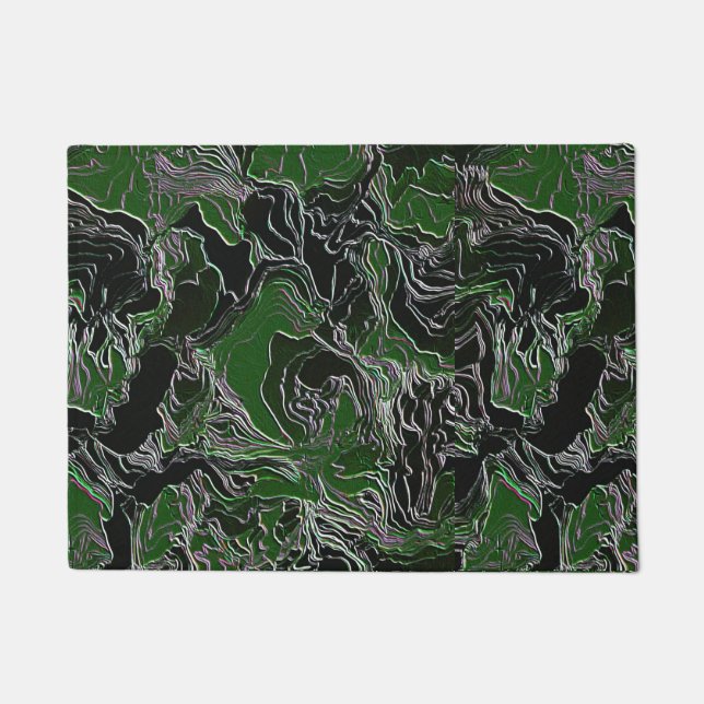 Paillasson Camo Vert Funky (Devant)