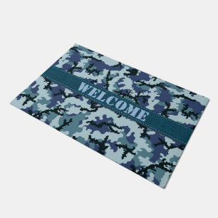 Paillasson Camouflage de la marine