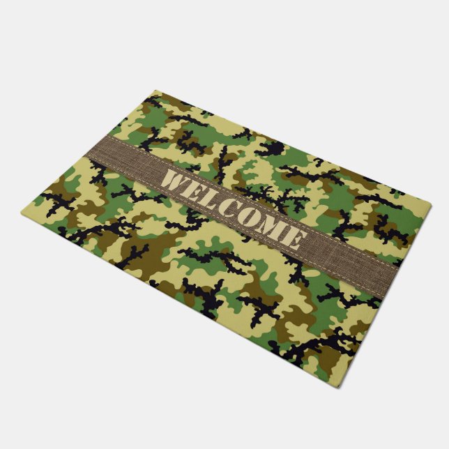 Paillasson Camouflage des bois (Incliné)