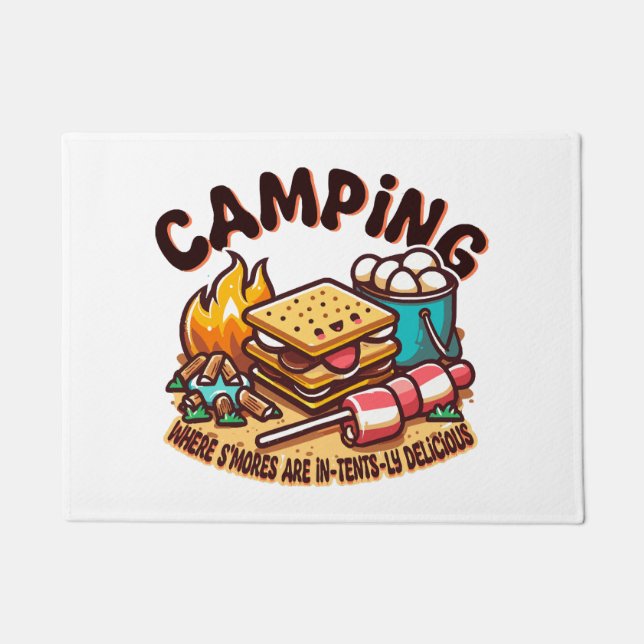Paillasson camp de smores (Devant)