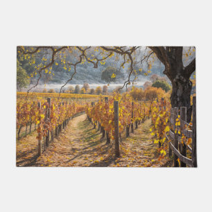 Paillasson Campagne Vignoble Automne Couleurs d'automne