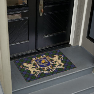 Paillasson Campbell Clan Badge & Tartan