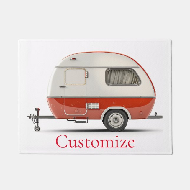Paillasson Camper Teardrop Classic Retro Thunder_Cove (Devant)