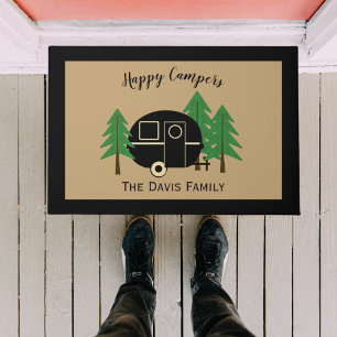 Paillasson Camper Van Tan et Black