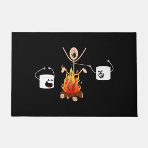 Paillasson Camping drôle