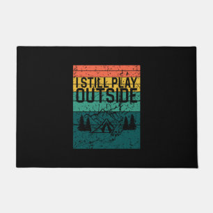 Paillasson Camping Tente Retro