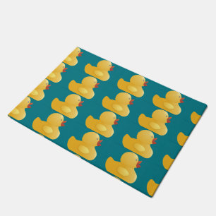Paillasson Canard en caoutchouc jaune