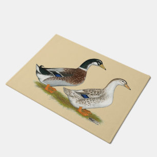 Paillasson Canards : Appleyard argenté