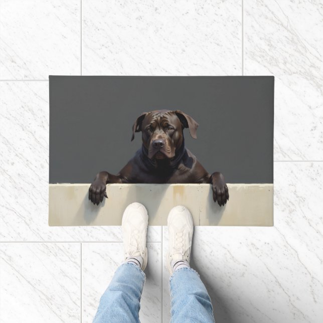 Paillasson Cane Corso Dog Doormat Art (Intérieur)