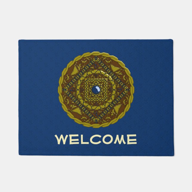Paillasson Capricorn Mandala Doormat (Devant)