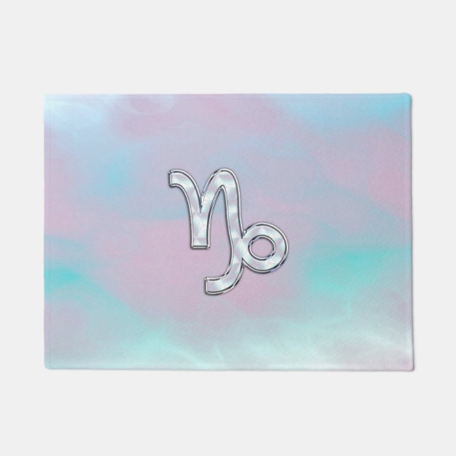 Paillasson Capricorne Connexion Mère style Pearl Nacre (Devant)