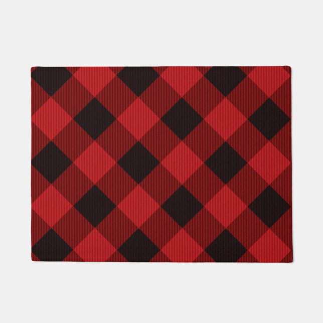 Paillasson Carreaux Rouges (Devant)