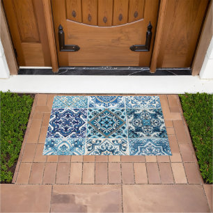 Paillasson Carrelage méditerranéen, Portugais, Azulejo, Majol