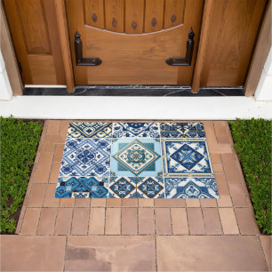 Paillasson Carrelage méditerranéen, Portugais, Azulejo, Majol