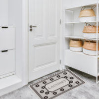 Carrelage Vintage noir et blanc Salle de lavage