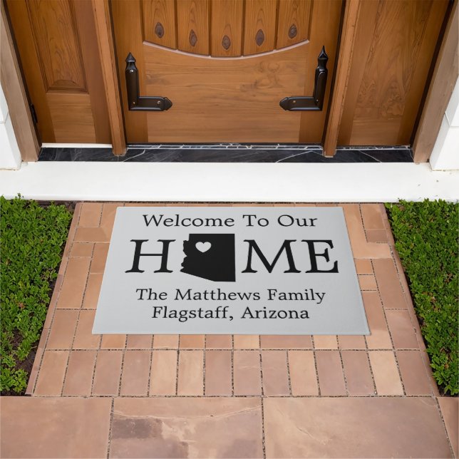 Paillasson Carte Arizona Accueil Accueil Accueil Accueil (De plein air)