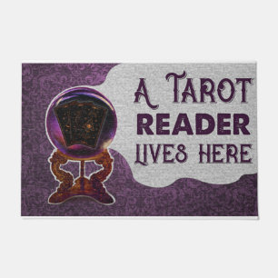 Paillasson Cartes de Tarot Personnalisées Un Lecteur De Taro