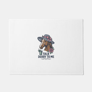 Paillasson Casquette de cheval Derby vintage Talk Derby To Me