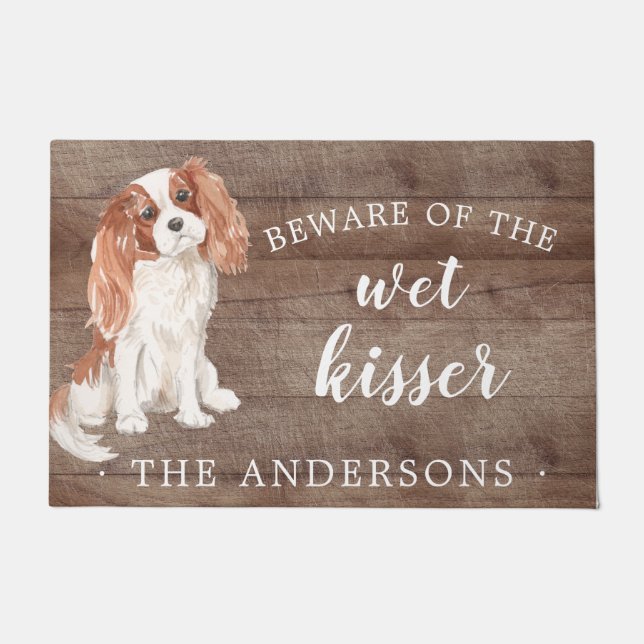 Paillasson Cavalier King Charles Spaniel Porte Mat (Devant)