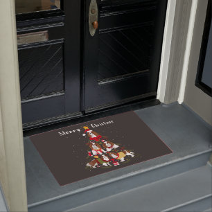 Paillasson Cavalier King Charles Spaniel Tree Xmas