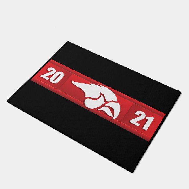 Paillasson Cedar Springs Red Hawks #2 (Incliné)