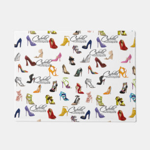 Paillasson Cendrillon Citation Chaussures Talons Pompes Pompe