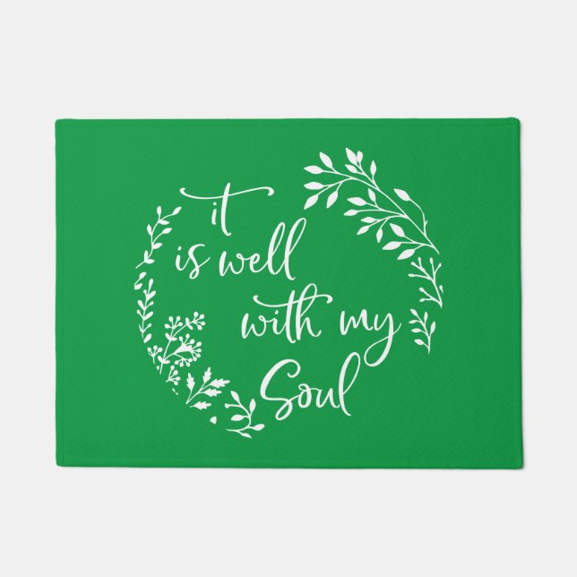 Paillasson C'Est Bien Avec Mon Âme (Devant)