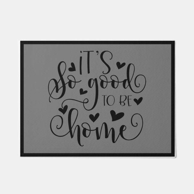 Paillasson C'est si bon d'être à la maison (Devant)