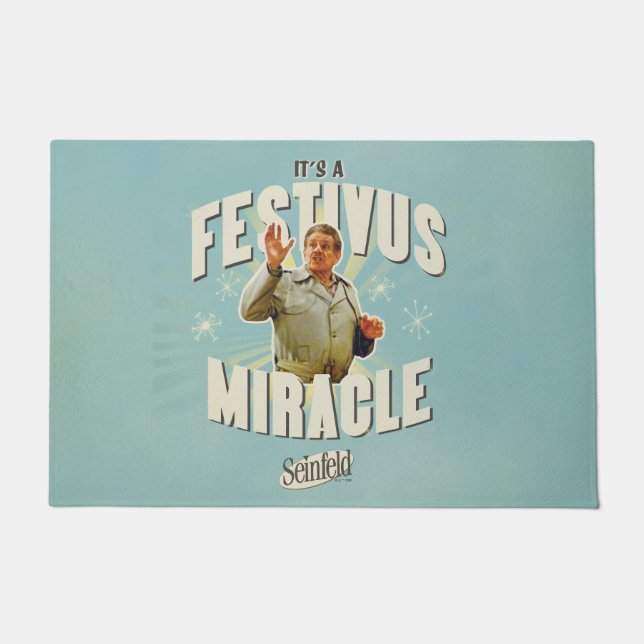 Paillasson C'est un Miracle de Festivus (Devant)