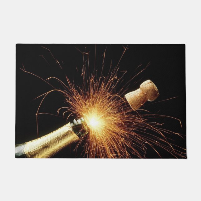 Paillasson champagne bottle (Devant)